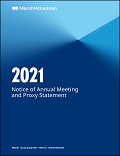 2021 Notice of Annual Meeting and Proxy Statement	